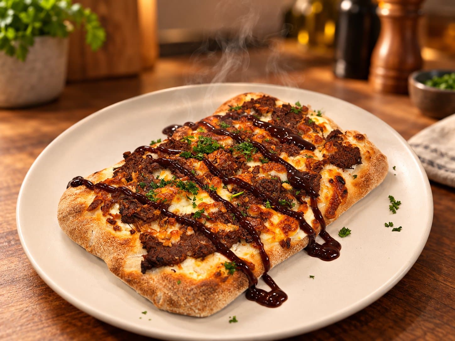 Pizza STOOF·36 tout juste sortie du four