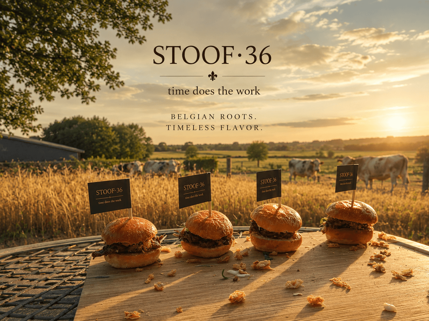 Belgisch Wit-Blauw, donker bier en Callebaut chocolade — de drie ingrediënten van STOOF·36